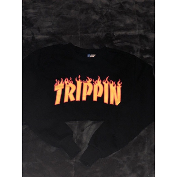 Sweater crop top - Picture 3 of 3